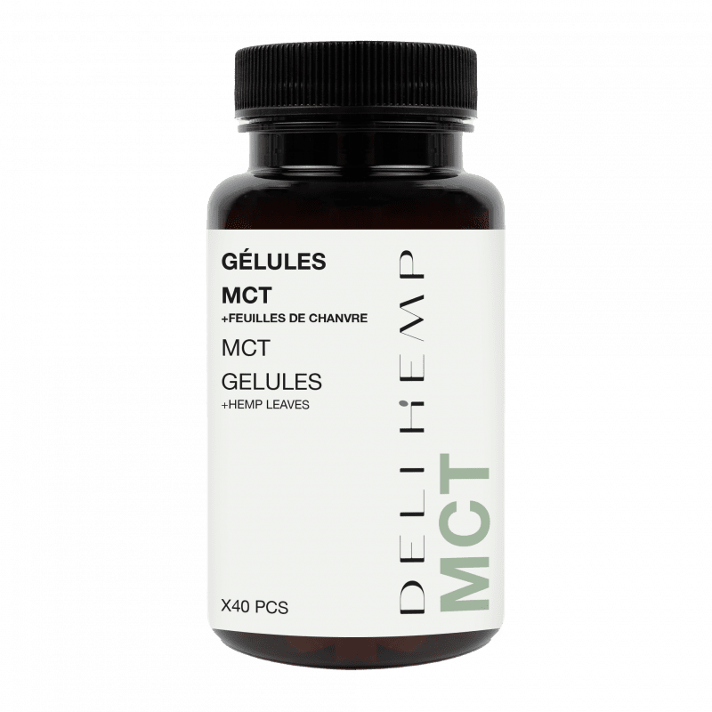 Gélules MCT & Chanvre – Énergie, Relaxation & Bien-être