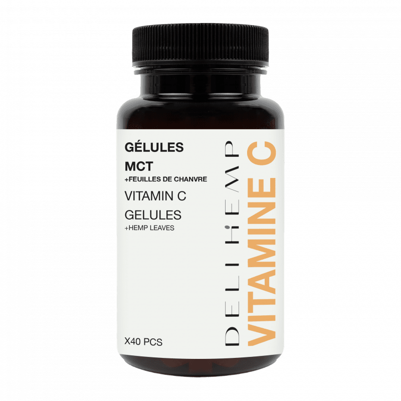 Gélules Vitamine C & Chanvre – Relaxation et Bien-être Naturel