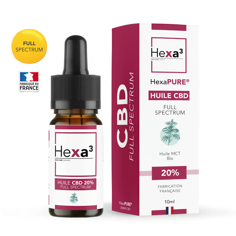 Huile CBD 20% Full Spectrum Hexa3
