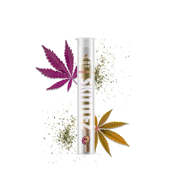 Pré-roulé CBD Skittlez – Greeneo | Fleur CBD 100% légale