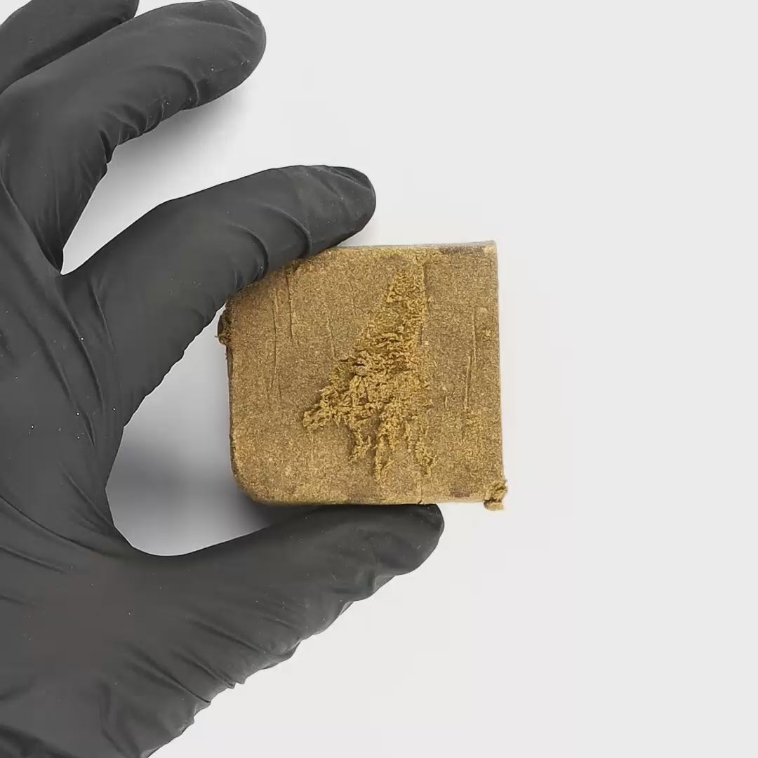 Résine CBN-CBG Jaune Manali – Hash CBD  10% CBN / 6% CBG / 12% CBD